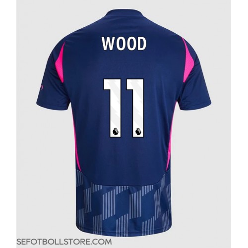 Nottingham Forest Chris Wood #11 Replika Bortatröja 2024-25 Kortärmad